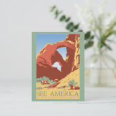 ヴィンテージアーチズナショナルパークトラベル ポストカード (スタンド正面)