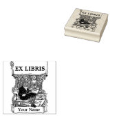 ヴィンテージアーツアンドクラフツスタイルエクリスリリステンプレート ラバースタンプ (押印)