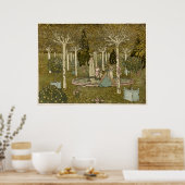 ヴィンテージアーツアンドクラフツスタイルザパーク ポスター (キッチン)