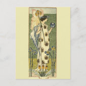 ヴィンテージアーツ&クラフツイラストレーション絵画ズ ポストカード (正面)