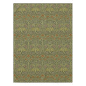 ヴィンテージアーツ&クラフツスタイルアップルパターン生地 テーブルクロス (正面)