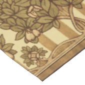 ヴィンテージアーツ&クラフツスタイルフルーツツリーパターン テーブルクロス (アングル)