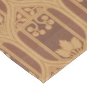 ヴィンテージアーツ&クラフツベリーと葉パターン テーブルクロス (アングル)