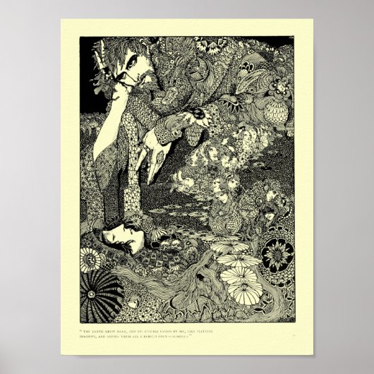 ヴィンテージアートのためのエドガー・アラン・ポーのモレラ ポスター (正面)