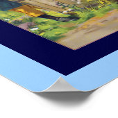 ヴィンテージアートアクメ石鹸Ad ポスター (角)