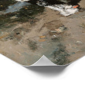 ヴィンテージアートアフリカのチーフ ポスター (角)