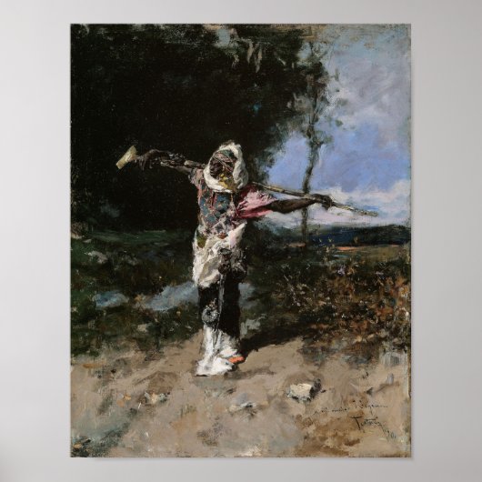 ヴィンテージアートアフリカのチーフ ポスター (正面)