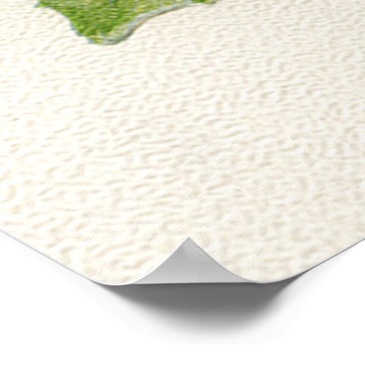 ヴィンテージアートアンティークバラ ポスター (角)