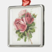 ヴィンテージアートアンティークバラ メタルオーナメント (左)