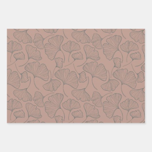 ヴィンテージアートウィリアム・モリス植物性ハミングバード ラッピングペーパーシート (正面3)