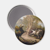 ヴィンテージアートオブスリーピーホロウ マグネット (正面/裏面)