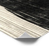 ヴィンテージアートカップルキスをするポスタープリント ポスター (角)