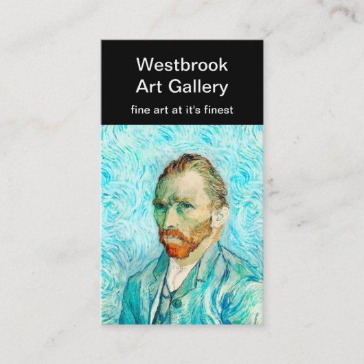 ヴィンテージアートギャラリー名刺 名刺 (正面)