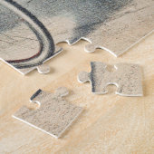 ヴィンテージアートサイクリングレースイラストレーション1000ピース ジグソーパズル (側面)