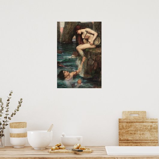 ヴィンテージアートジョンウィリアムウォーターハウス ポスター (キッチン)