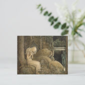 ヴィンテージアートジョンバウアー格言とトロール ポストカード (スタンド正面)