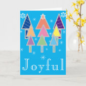 ヴィンテージアートスパーソナライズされたクール休日 カード (黄色い花)