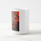 ヴィンテージアートセラピストを見る時だ コーヒーマグカップ (中央)