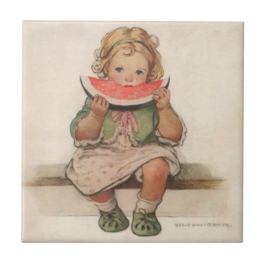 ヴィンテージアートタイル タイル (正面)