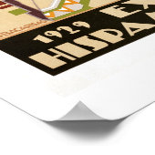 ヴィンテージアートデコヒスパノアメリカンエキスポセビラ ポスター (角)