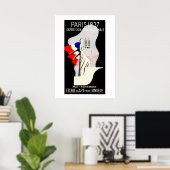 ヴィンテージアートデコParis World Expo 1937 53 x 73 ポスター (ホームオフィス)