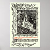 ヴィンテージアートバイウォルタークレーンfor Kelmscott Press ポスター (正面)