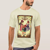 ヴィンテージアートビクトリアンの子ども Tシャツ (正面)