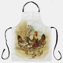 ヴィンテージアートファームチキン エプロン