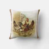 ヴィンテージアートファームチキン クッション (裏面)