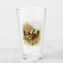ヴィンテージアートファームチキン タンブラーグラス