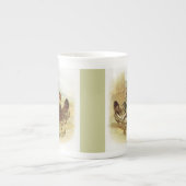 ヴィンテージアートファームチキン ボーンチャイナマグカップ (正面)