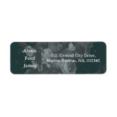 ヴィンテージアートフローラ住所 シール (正面)