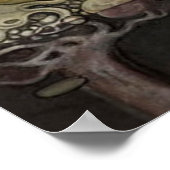 ヴィンテージアートプリンセスインザフォレストキッズアート ポスター (角)