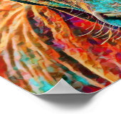 ヴィンテージアートホースアートプリント ポスター (角)