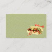 ヴィンテージアートボックスバラ名刺 名刺 (裏面)