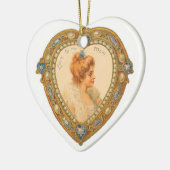 ヴィンテージアートラブママ セラミックオーナメント (左)