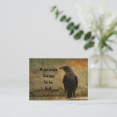 ヴィンテージアートレイヴン 名刺 (スタンド正面)