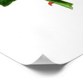 ヴィンテージアートレッドローズ ポスター (角)