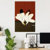 ヴィンテージアートヴィレモト/バリー・ロータスプリント ポスター (ホームオフィス)