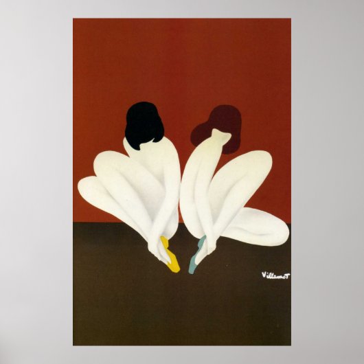 ヴィンテージアートヴィレモト/バリー・ロータスプリント ポスター (正面)