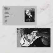 ヴィンテージアート名刺 名刺 (正面/裏面)