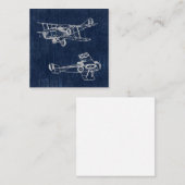 ヴィンテージアート新聞文字&脚本スタイル エンクロージャーカード (正面/裏面)