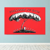 ヴィンテージアート百万匹の猫ワンダGag 1928 キャンバスプリント (インサイチュ (ウッドフロア))