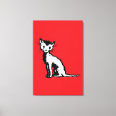 ヴィンテージアート百万匹の猫ワンダGag 1928 キャンバスプリント (正面)