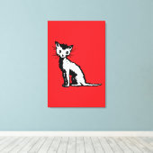 ヴィンテージアート百万匹の猫ワンダGag 1928 キャンバスプリント (インサイチュ (ウッドフロア))