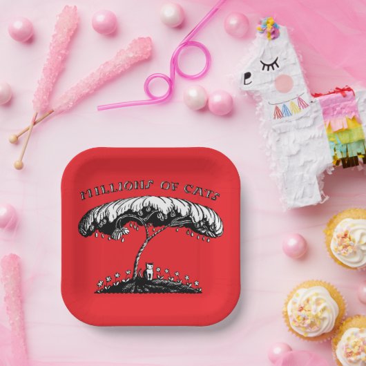 ヴィンテージアート百万匹の猫ワンダGag 1928 ペーパープレート (パーティー)