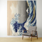 ヴィンテージアート素晴らしが神奈川の波 タペストリー (インサイチュ)