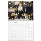 ヴィンテージアート2010 カレンダー (1月 2027)