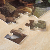 ヴィンテージアート、カウボーイNC Wyethによって彼の馬を散水 ジグソーパズル (側面)