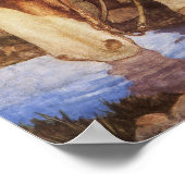 ヴィンテージアート、カウボーイNC Wyethによって彼の馬を散水 ポスター (角)